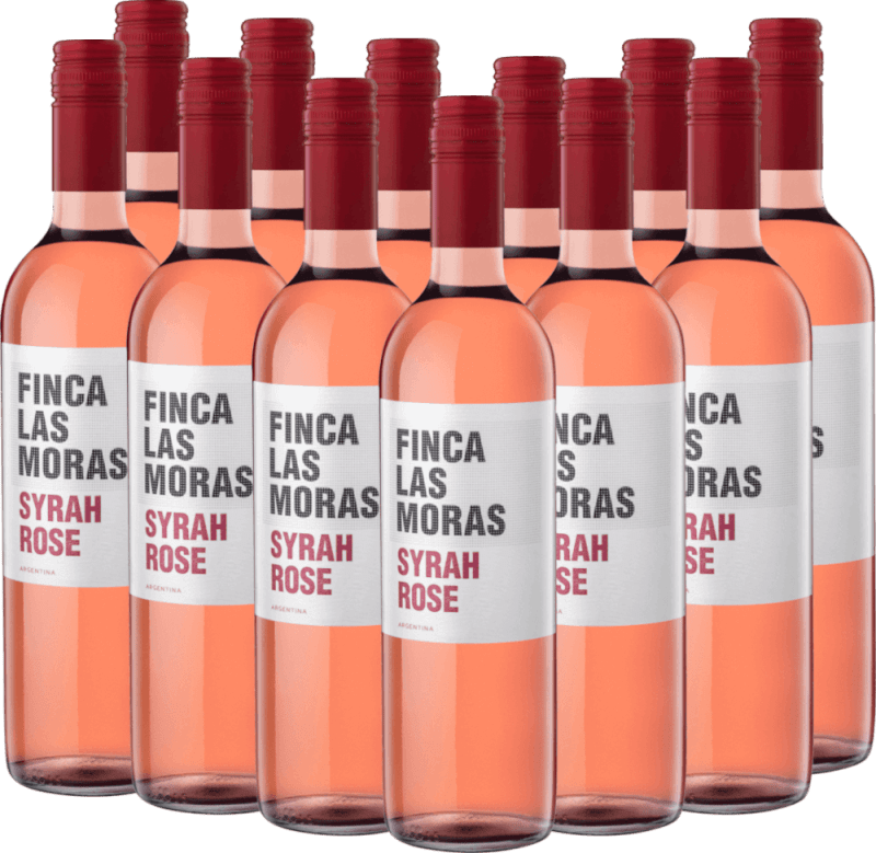12x Vorteils-Weinpaket Syrah Rosé San Juan - Finca Las Moras