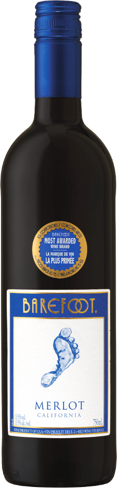 Vorschau: 12er Vorteils-Weinpaket Merlot - Barefoot