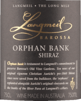 Vorschau: Orphan Bank Shiraz Barossa Valley - Langmeil