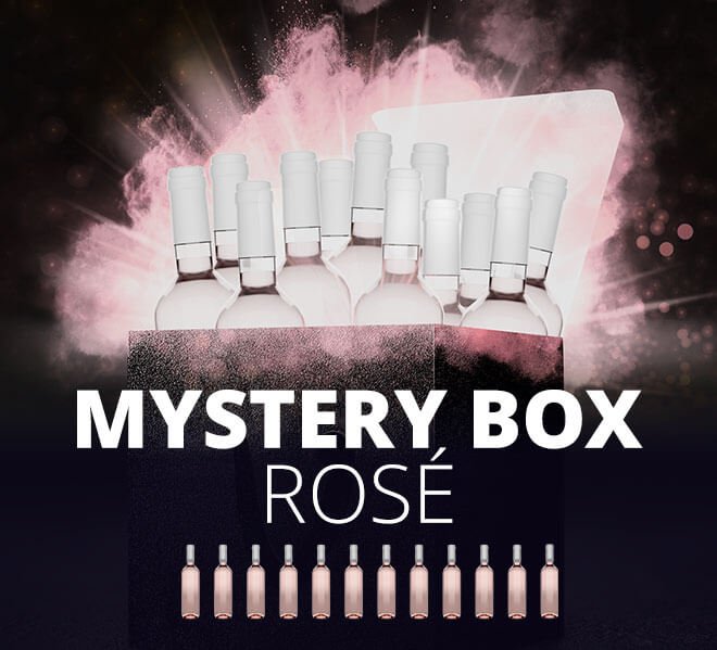 Mystery Box of 12 - Rosé Wine Blind Date - Your surprise trip to the rosé world of VINELLO