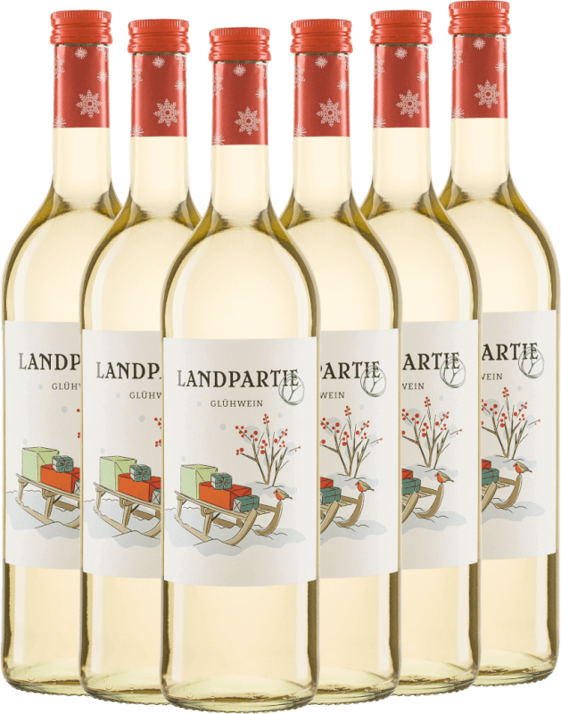 6x Vorteils-Weinpaket Landpartie Premium-Glühwein Weiß - Peter Riegel Weinimport