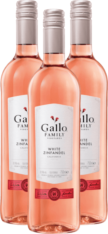3x Vorteils-Weinpaket White Zinfandel - Gallo Family