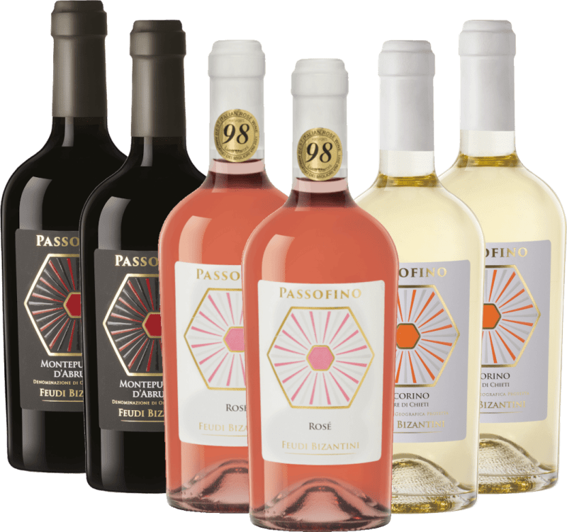 Passofino-viner fra Feudi Bizantini - 6 x introduksjonspakke