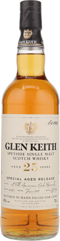 25 Years Old Speyside Single Malt in GP - Glen Keith