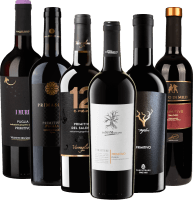 Apuliens Primitivo skatter - 6x smakspröva paket