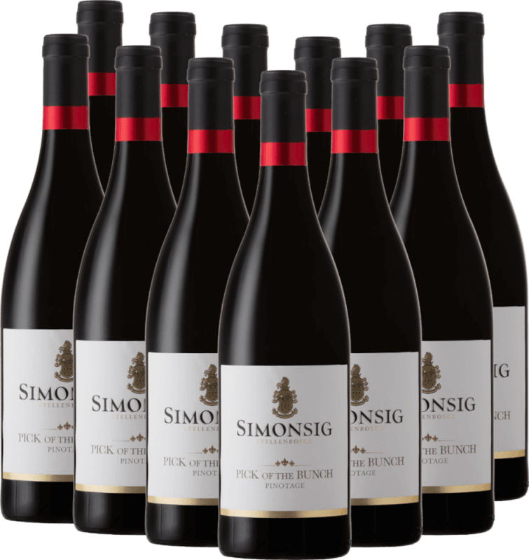 Pick of the Bunch Pinotage - Simonsig - 12x Vorteilspaket