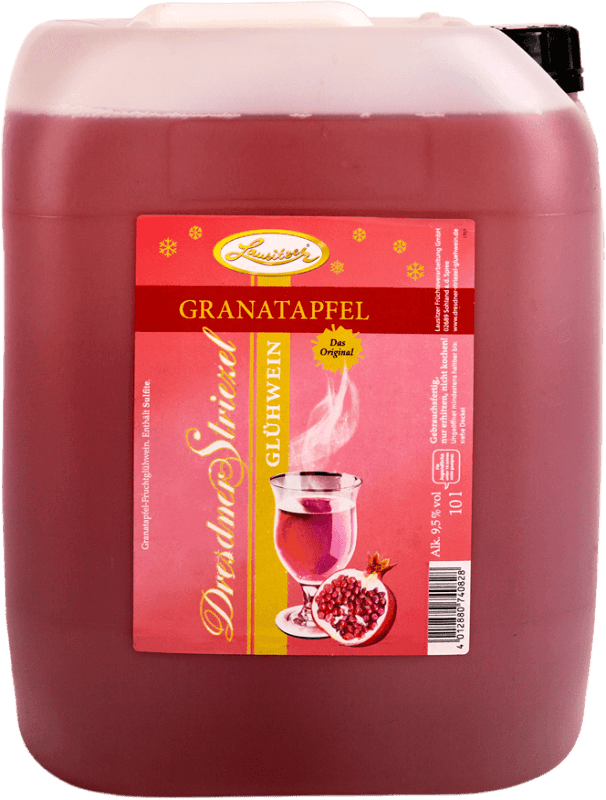 Dresdner Striezel Gløgg Granatäpple 10 l kanister - Lausitzer