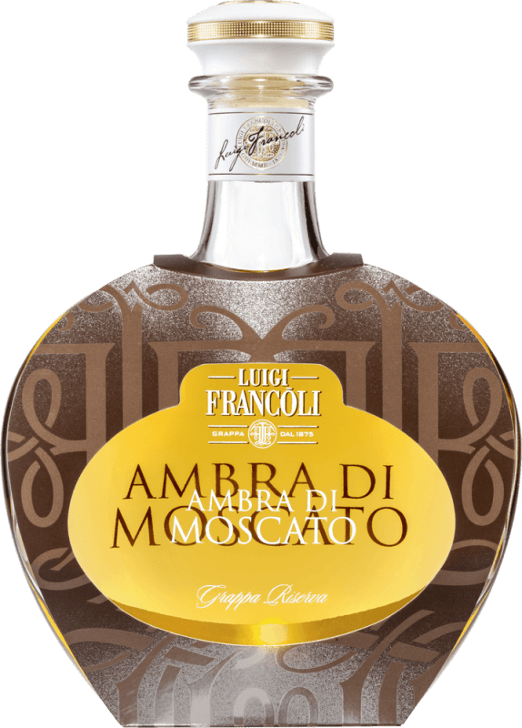 Grappa Riserva Ambra di Moscato Pret-A-P. - Distillerie Francoli