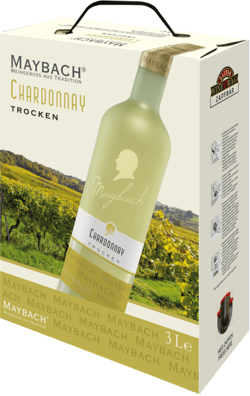 Chardonnay trocken 3,0 l Bag in Box - Maybach