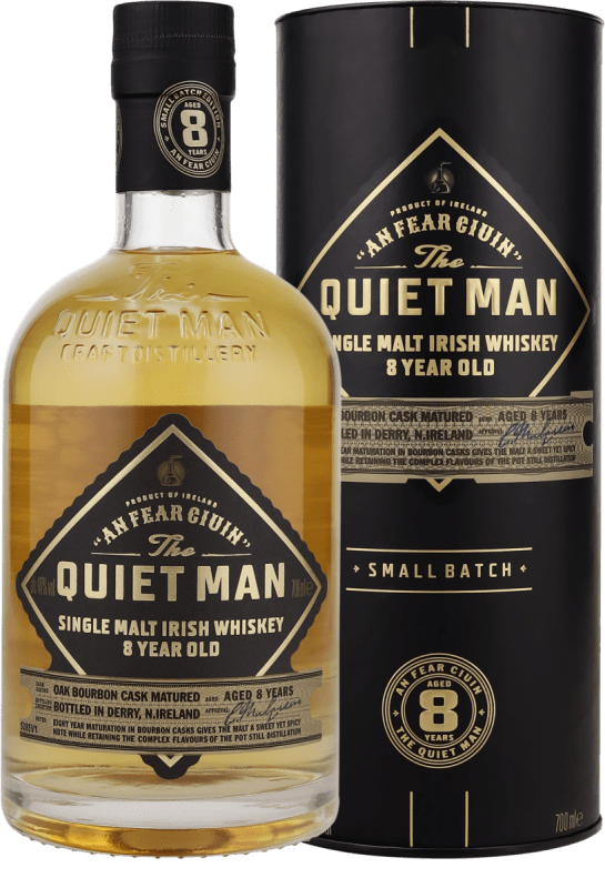 8 Years Old Irish Single Malt Whiskey - Quiet Man