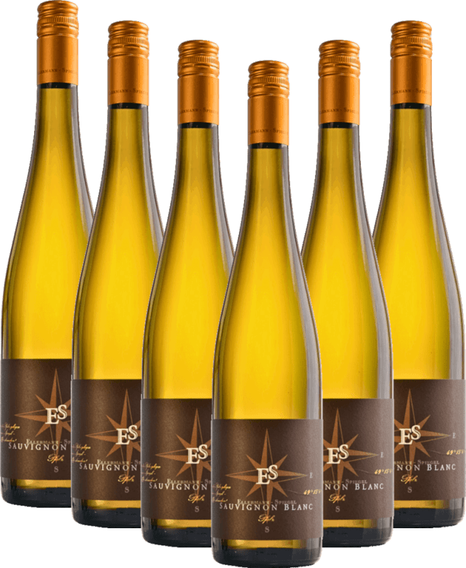 Sauvignon Blanc Goldkapsel - Ellermann-Spiegel - 6x verdipakke