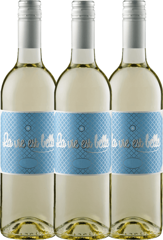 3er Vorteils-Weinpaket - La vie est belle blanc - La vie est belle
