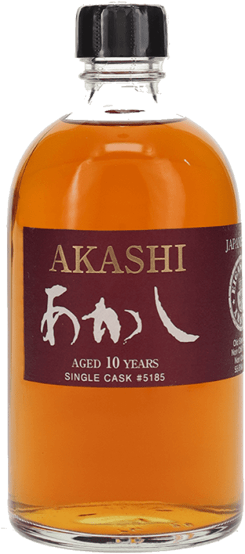 Akashi 10 Years Old Single Cask No. 5185 Sherry Oloroso Butt 0,5l in GP - Eigashima
