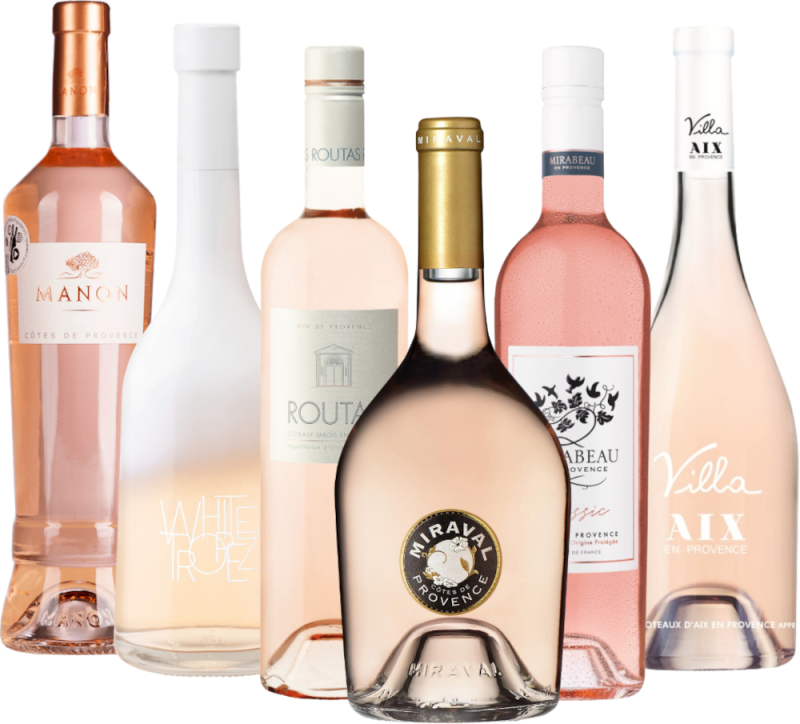 Sommerlig rosé fra Provence - 6 x smakspakke