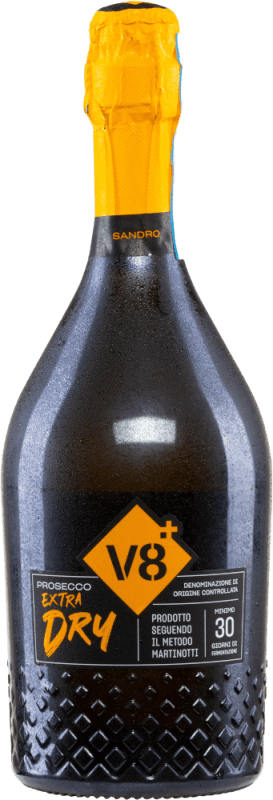 Sior Sandro Prosecco Spumante Extra Dry DOC - Vineyards v8+