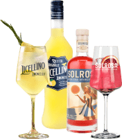 Vorschau: Den sprudlende sommeren med Licellino & Solrosa - 2x prøvesett inkl. 2 glass