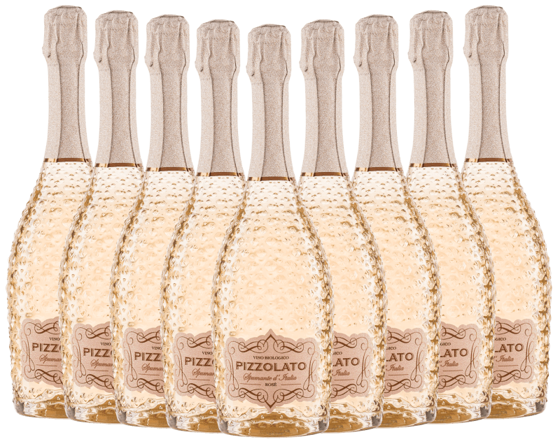 9x Vorteils-Weinpaket Rosé Spumante Extra Dry - Pizzolato
