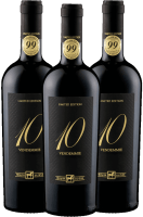 3x fordelspakket Dieci Vendemmie Limited Edition - Tenuta Ulisse