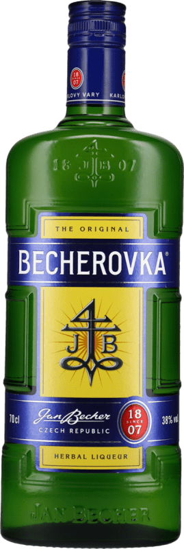 Karlsbader Kräuterbitter Likör - Becherovka