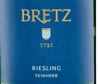 Vorschau: Riesling feinherb 1,0 L - Bretz