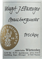 Vorschau: Hades Grauburgunder trocken - Jürgen Ellwanger