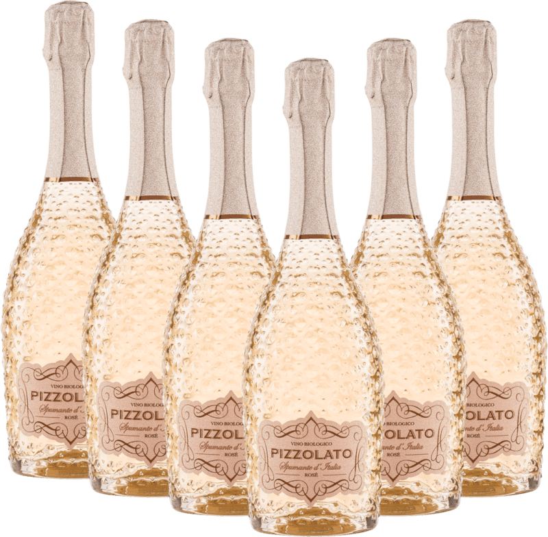 6x Vorteils-Weinpaket Rosé Spumante Extra Dry - Pizzolato