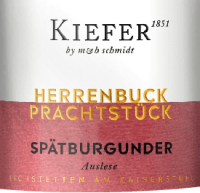 Vorschau: Herrenbuck Prachtstück Spätburgunder Auslese - Weingut Kiefer