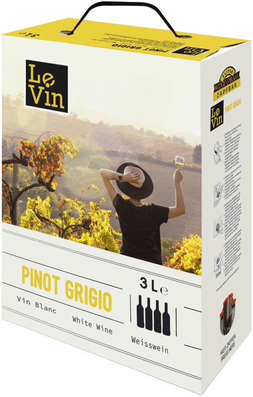 Le Vin Pinot Grigio trocken 3,0 l Bag in Box - Peter Mertes