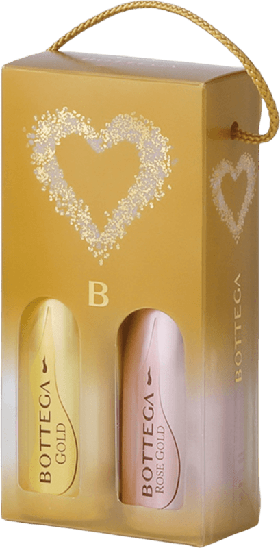 Gold Prosecco Spumante & Rosé Gold Spumante 2 x 0,2l Piccolo - Bottega