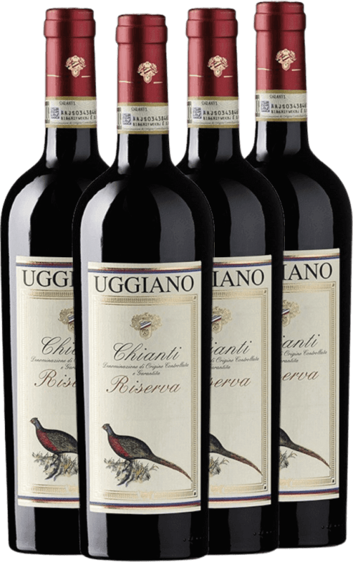 4x Vorteils-Weinpaket Fagiano Prestige Chianti Riserva DOCG - Azienda Uggiano