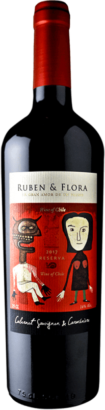 Ruben & Flora Cabernet Sauvignon / Carmenére Reserve - Viña Tinajas