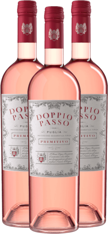 3er Vorteils-Weinpaket - Doppio Passo Rosato IGT - CVCB