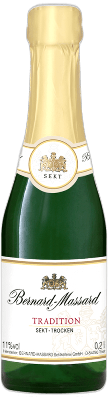 Bernard-Massard Sekt Tradition trocken 0,2 l - Bernard Massard