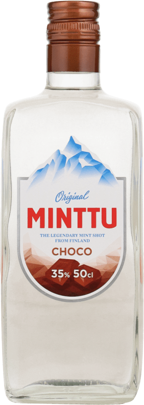 Choco Mint Pfefferminzschnaps 0,5 l - Minttu