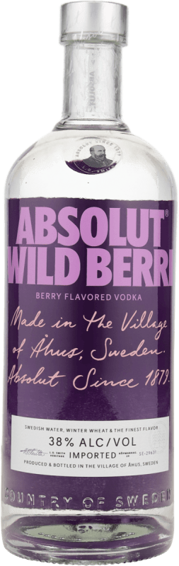 Wild Berri Vodka 1,0l - Absolut