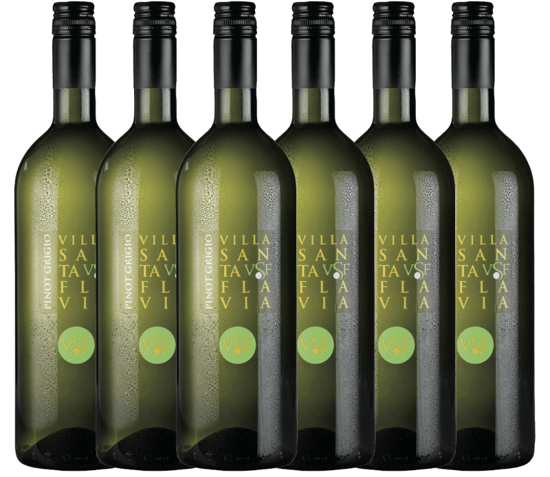 6er Paket - Pinot Grigio 1,0 l - Villa Santa Flavia