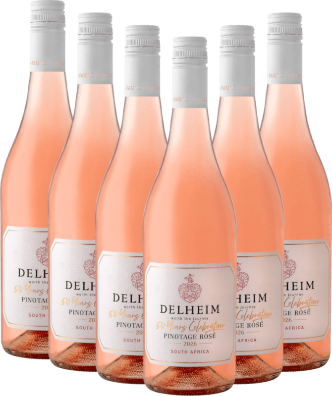 6er Vorteils-Weinpaket - Delheim Pinotage Rosé - Delheim