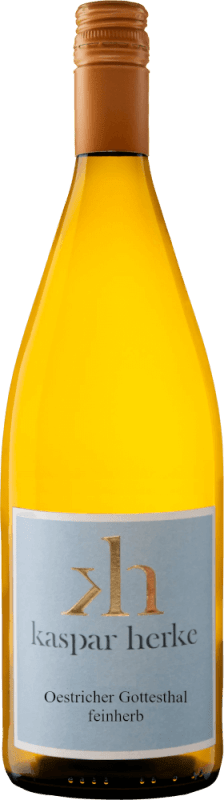 Oestricher Riesling feinherb 1,0 l - Weingut Kaspar Herke