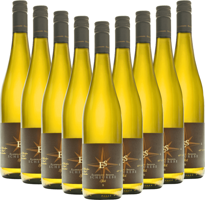 9x Vorteils-Weinpaket Scheurebe trocken - Ellermann-Spiegel