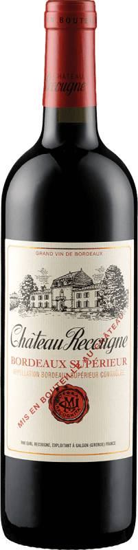 Château Recougne Rouge AOC Bordeaux Supérieur - Château Recougne