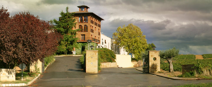 Bodegas Beronia vingårdsbygning