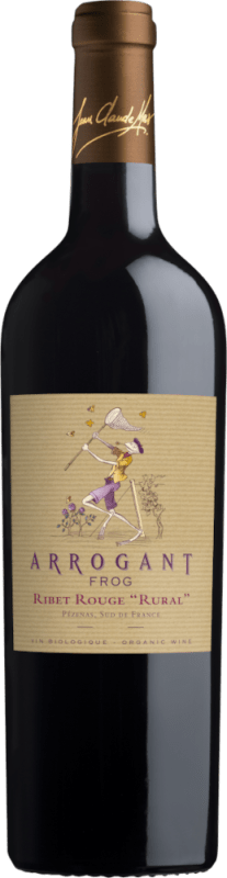 Ribet Rouge Rural Cabernet Sauvignon Merlot Økologisk IGP - Arrogant Frog