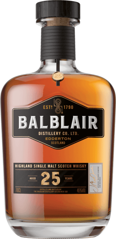 25 Years Old Whisky - Balblair Distillery