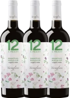 3er Vorteils-Weinpaket - 12 e Mezzo Primitivo Organic - Varvaglione
