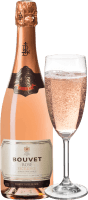 Vorschau: 6er Vorteils-Weinpaket - Crémant Brut Rosé Excellence - Bouvet Ladubay