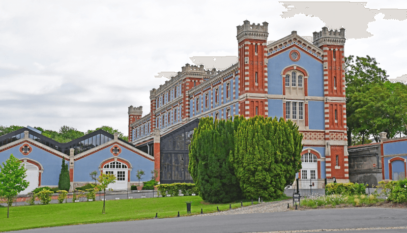 Hovedkvarteret til Champagne Pommery Hovedkvarteret til Champagne Pommery