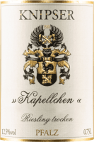 Vorschau: Kapellchen Riesling trocken - Knipser
