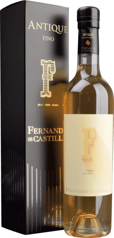 Sherry Fino Antique Jerez DO in GP 0,5 l - Fernando de Castilla