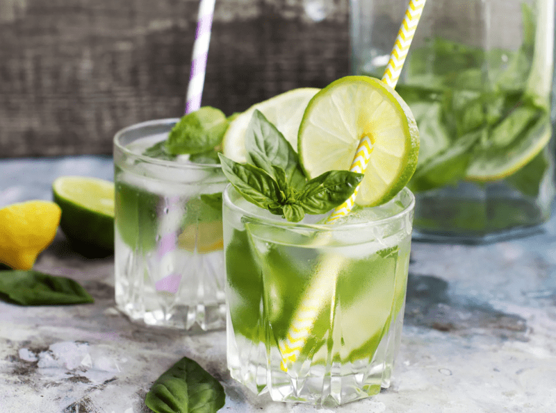 Mathieu Teisseire Basil-Lemon-Iced-Tea-Eistee