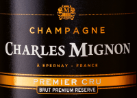 Vorschau: Brut Premium Réserve Premier Cru - Champagne Charles Mignon